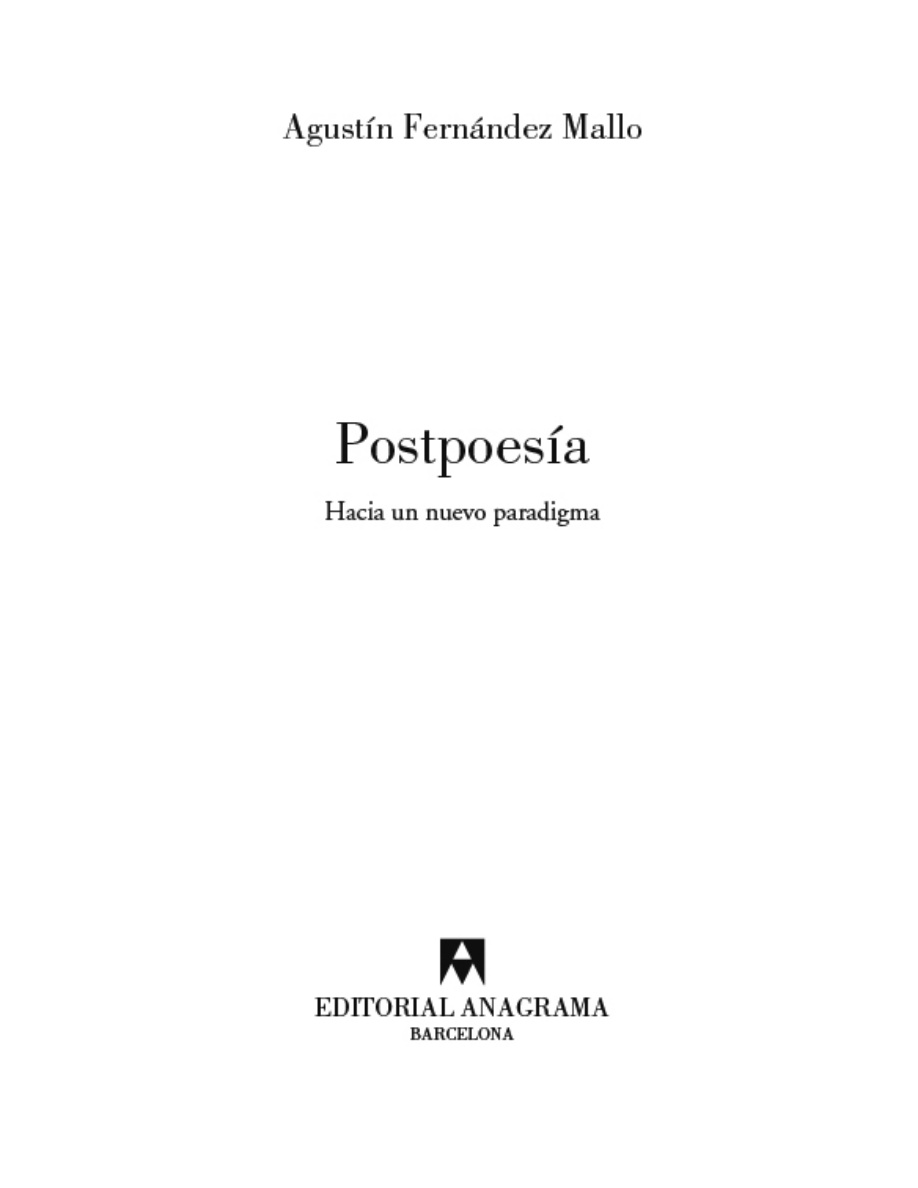 Postpoesia Spanish Edition PDF Download