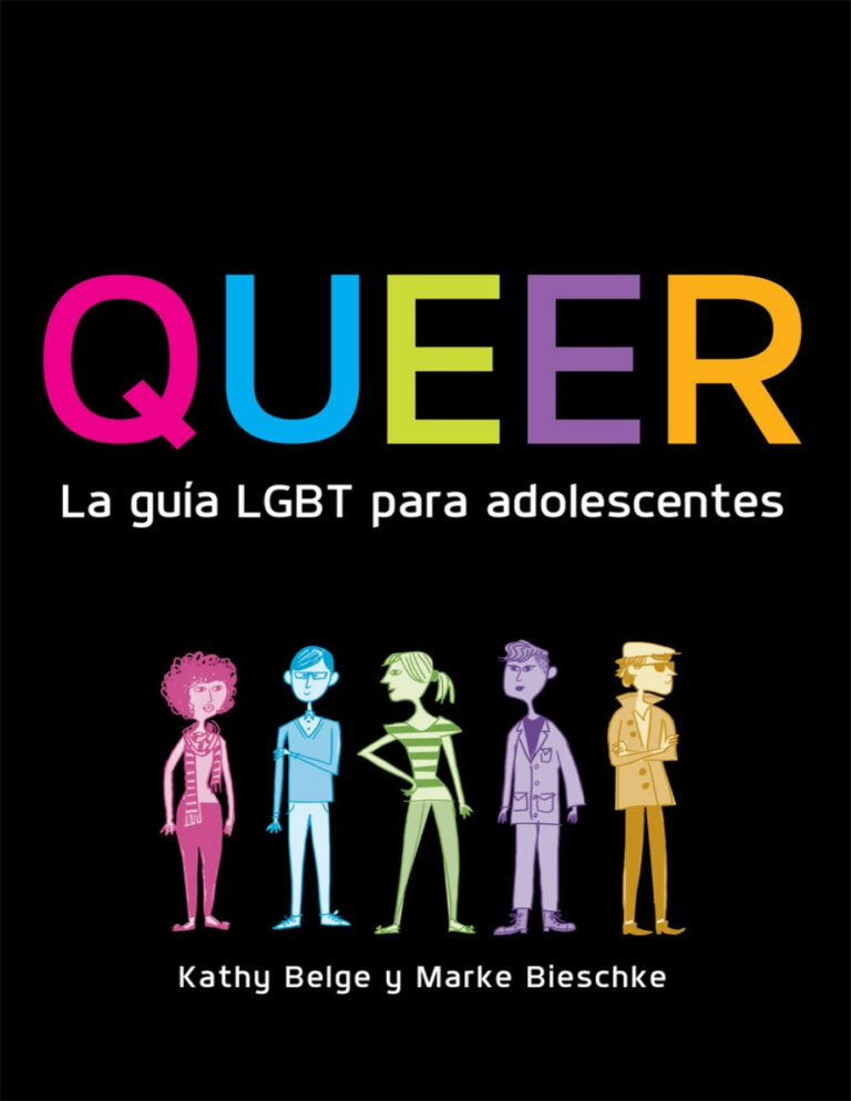 Queer La guia LGBT para adolescentes Spanish Edition Beige Kitap Kapağı