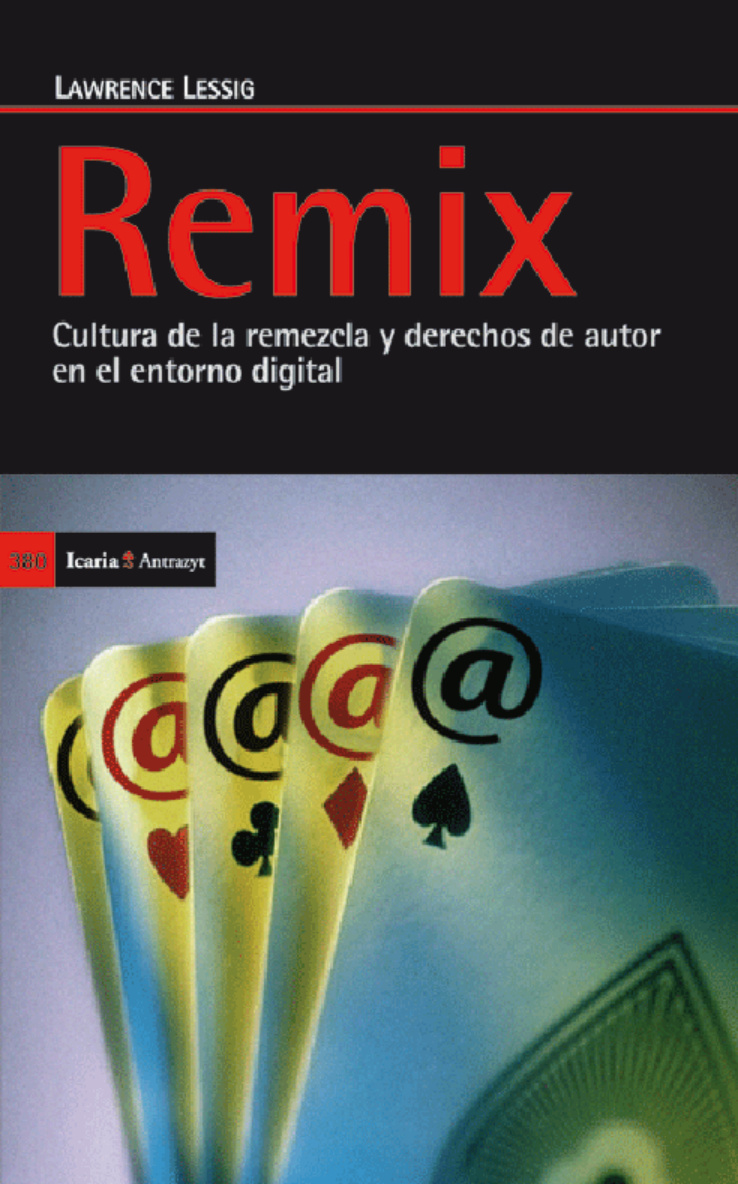 Remix Lawrence Lessig SPA Kitap Kapağı