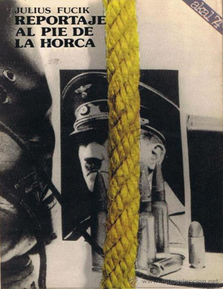 Reportaje al pie de la horca Spanish Edition Julius Fucik Kitap Kapağı