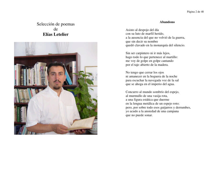 Seleccion de poemas Spanish Edition Elias Letelier Kitap Kapağı