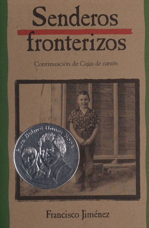 Senderos fronterizos Spanish Edition Francisco Jimenez Kitap Kapağı