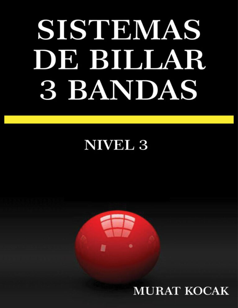 Sistemas De Billar 3 Bandas Spanish Edition murat kocak Kitap Kapağı