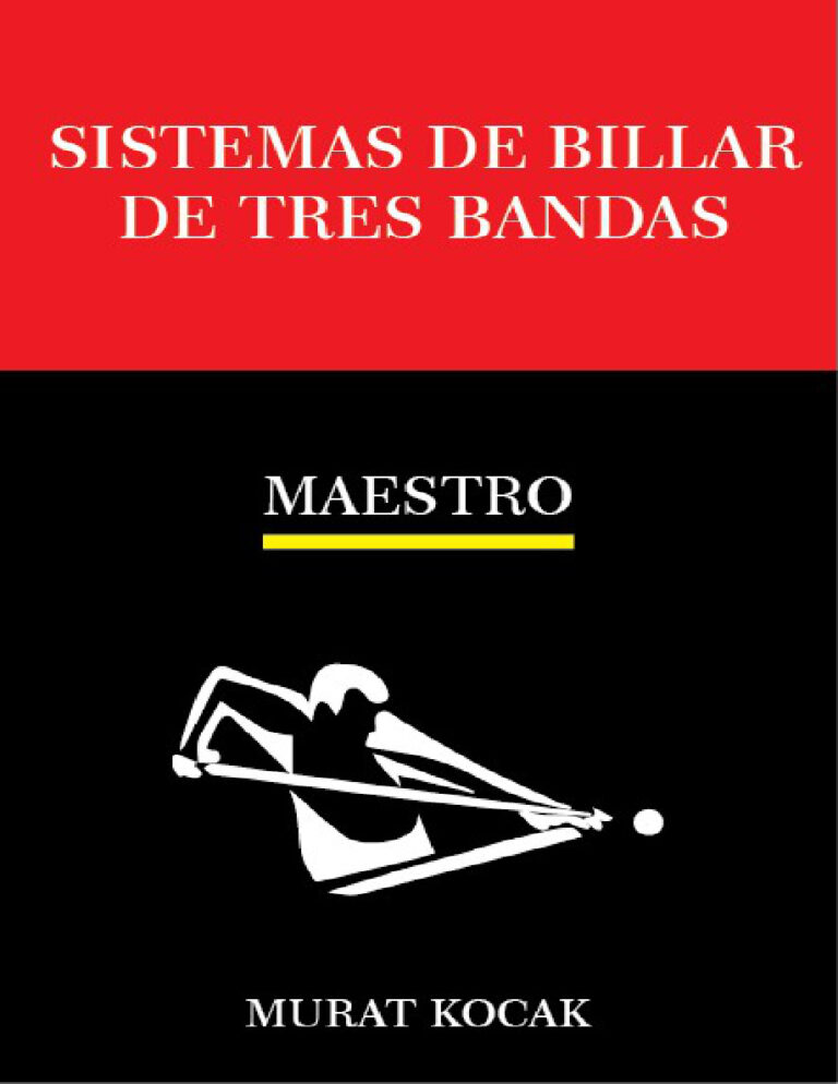 Sistemas de Billar Tres Bandas Maestro Spanish Edition murat kocak Kitap Kapağı
