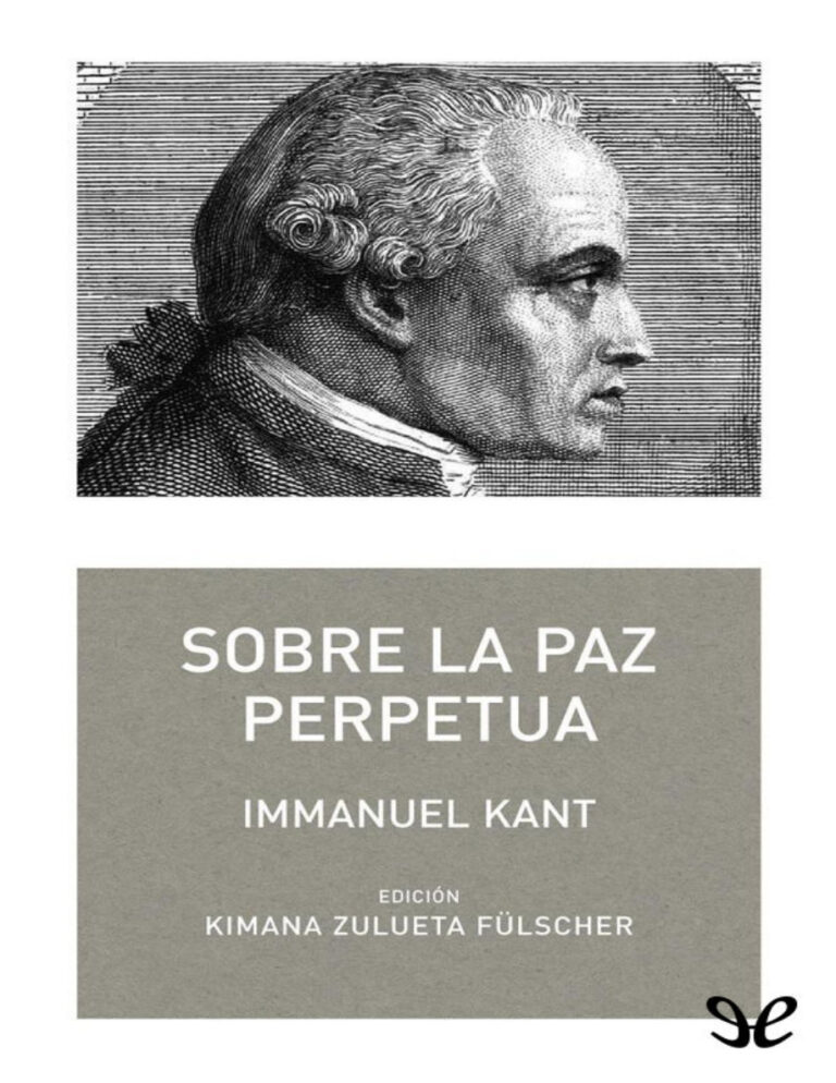 Sobre la paz perpetua Spanish Edition Immanuel Kant Kitap Kapağı