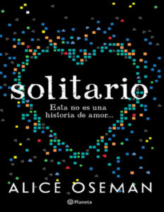 Solitario Spanish Edition Alice oseman Kitap Kapağı
