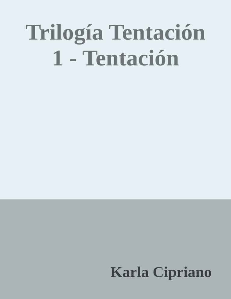 Tentacion Spanish Edition Karla Cipriano Kitap Kapağı