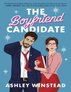 The Boyfriend Candidate Ashley Winstead Kitap Kapağı