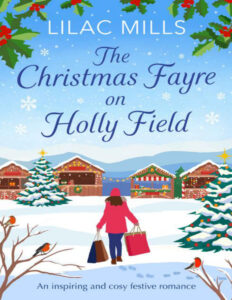 The Christmas Fayre on Holly Field Lilac Mills Kitap Kapağı