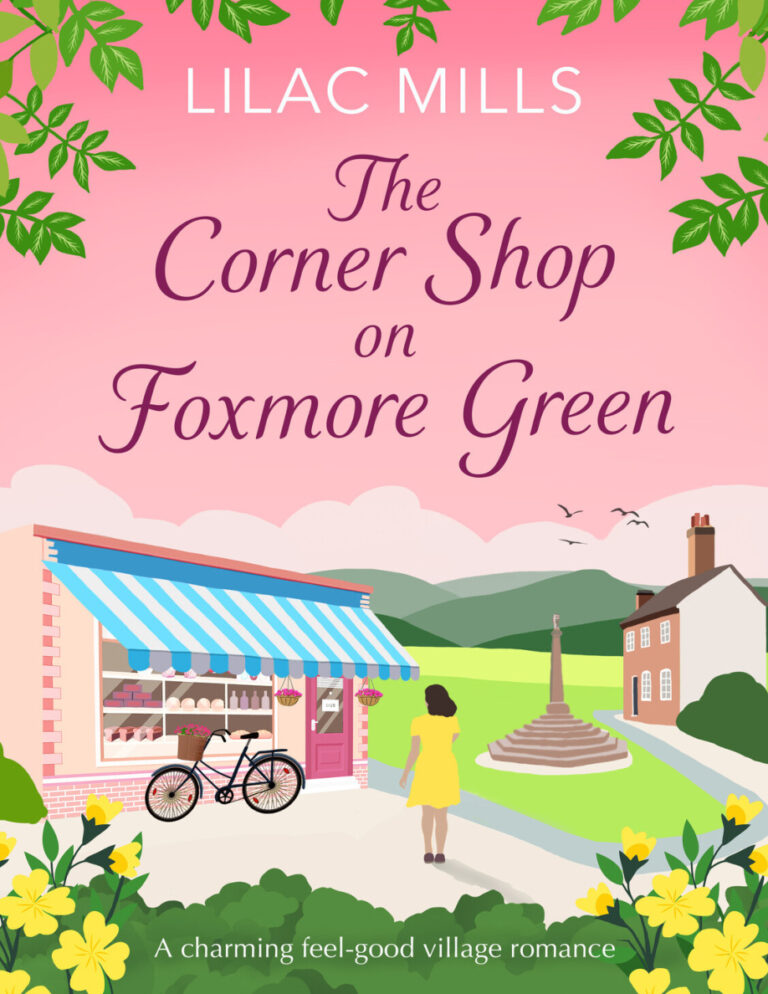 The Corner Shop on Foxmore Green Lilac Mills Kitap Kapağı