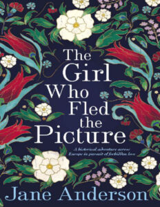 The Girl Who Fled the Picture Jane Anderson Kitap Kapağı