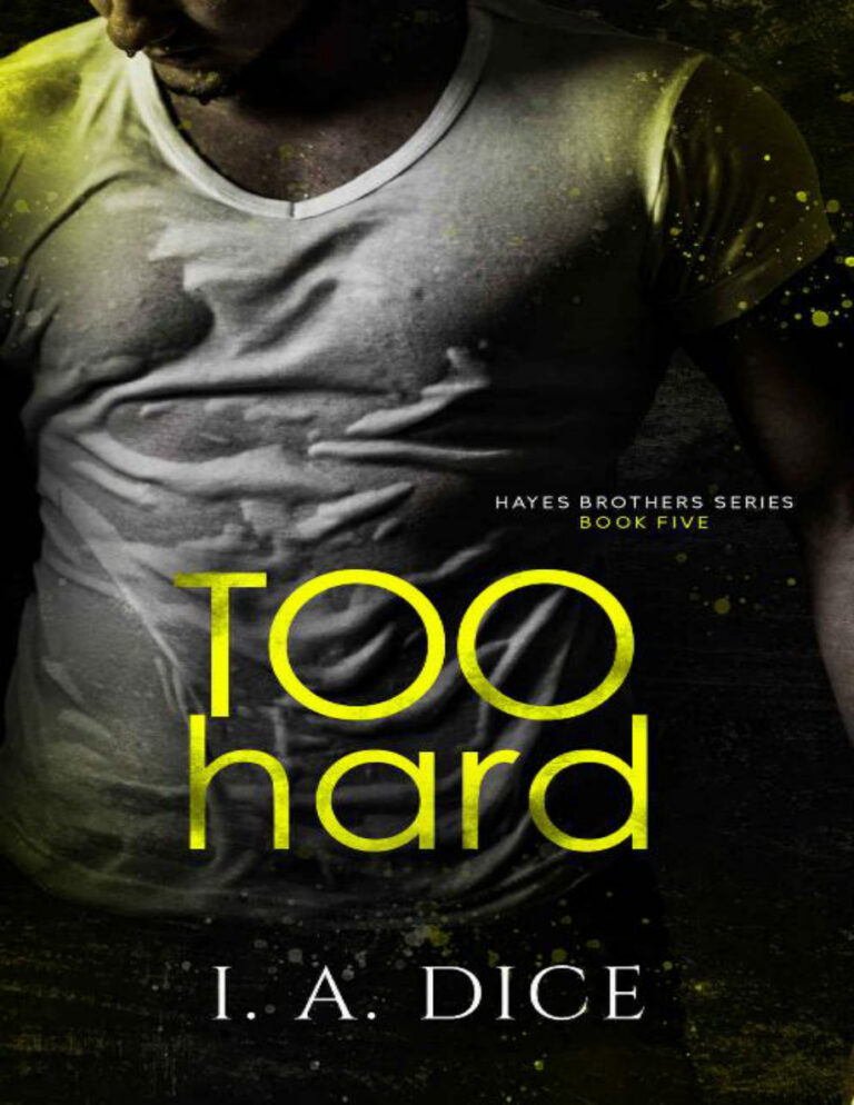 Too Hard I. A. Dice Kitap Kapağı