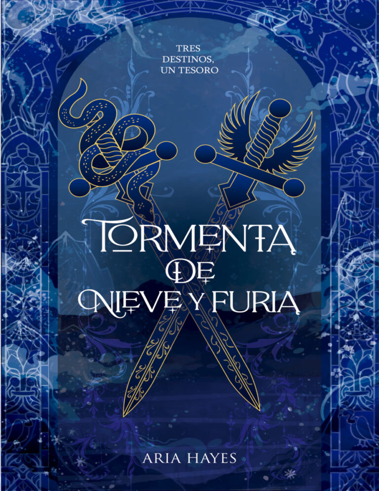 Tormenta de nieve y furia Spanish Edition Aria Hayes Kitap Kapağı