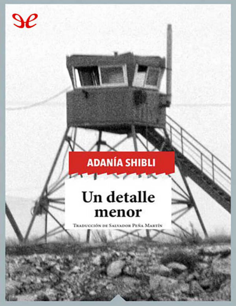Un detalle menor Spanish Edition Adania Shibli Kitap Kapağı