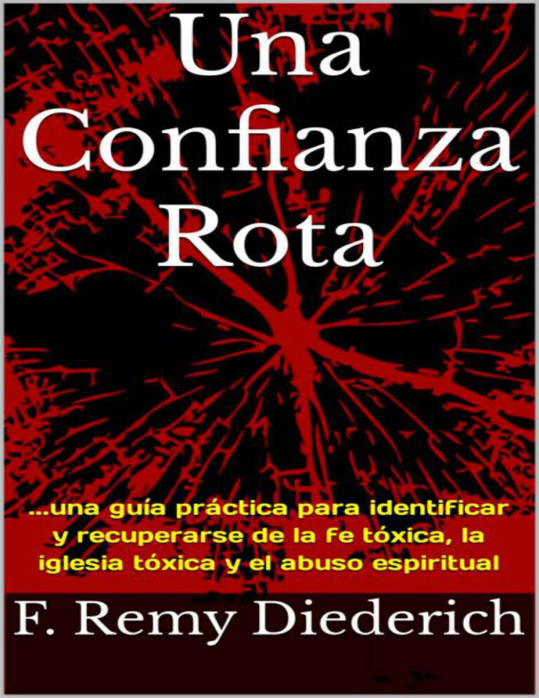 Una Confianza Rota Spanish Edition F Remy Diederich Kitap Kapağı