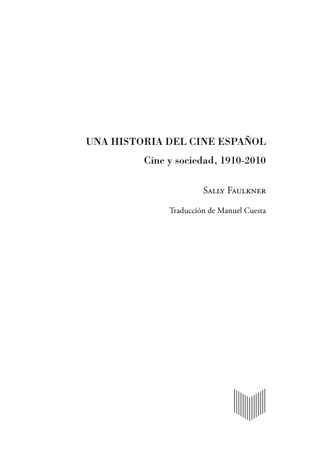 Una historia del cine espanol Spanish Edition Sally Faulkner Kitap Kapağı