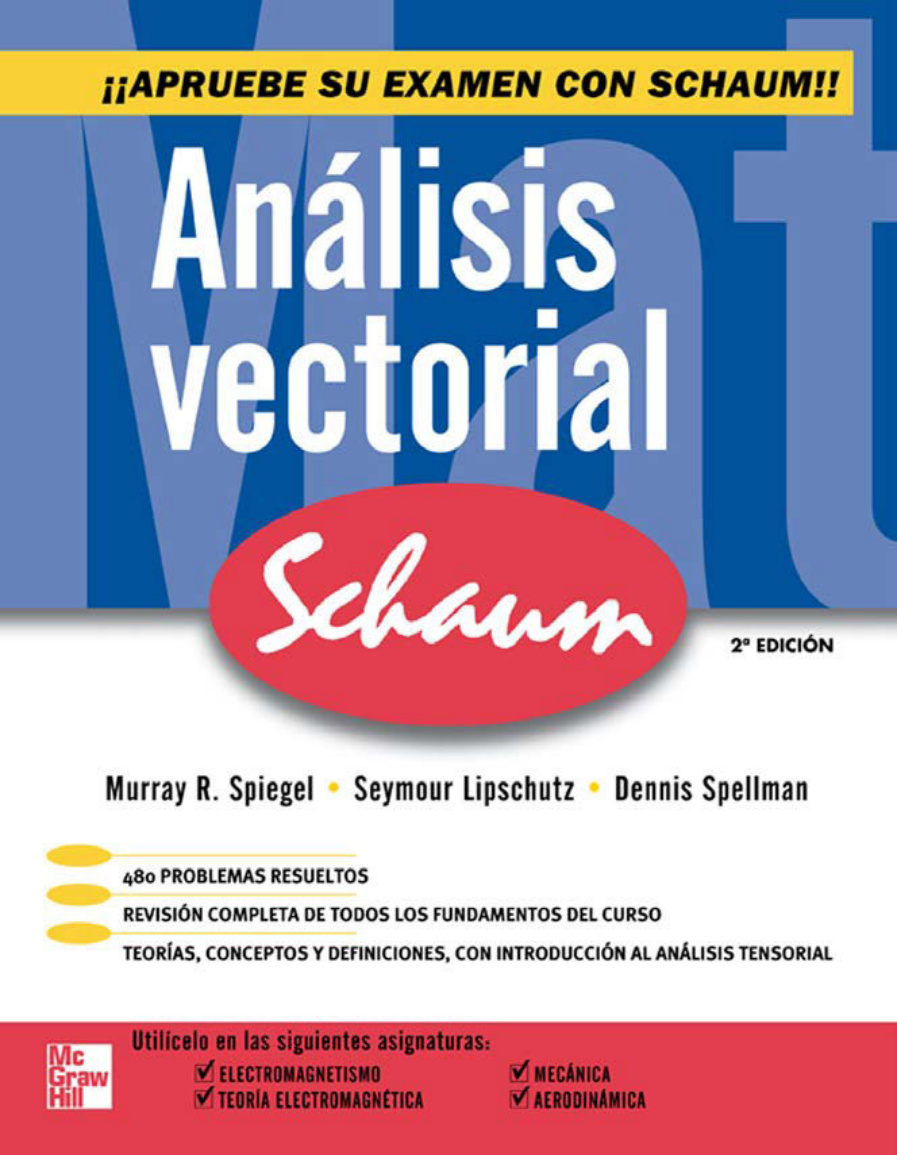 Análisis Vectorial PDF Download