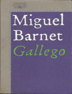 gallego Spanish Edition miguel barnet Kitap Kapağı