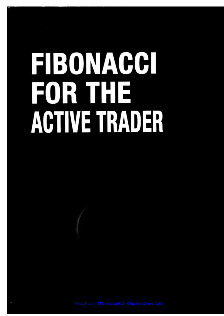 Fibonacci for the Active Trader 240101 175619 Kitap Kapağı