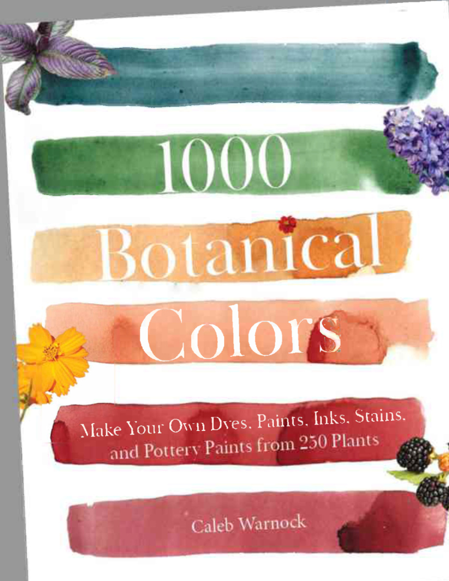 1000 Botanical Colors Caleb Warnock Kitap Kapağı