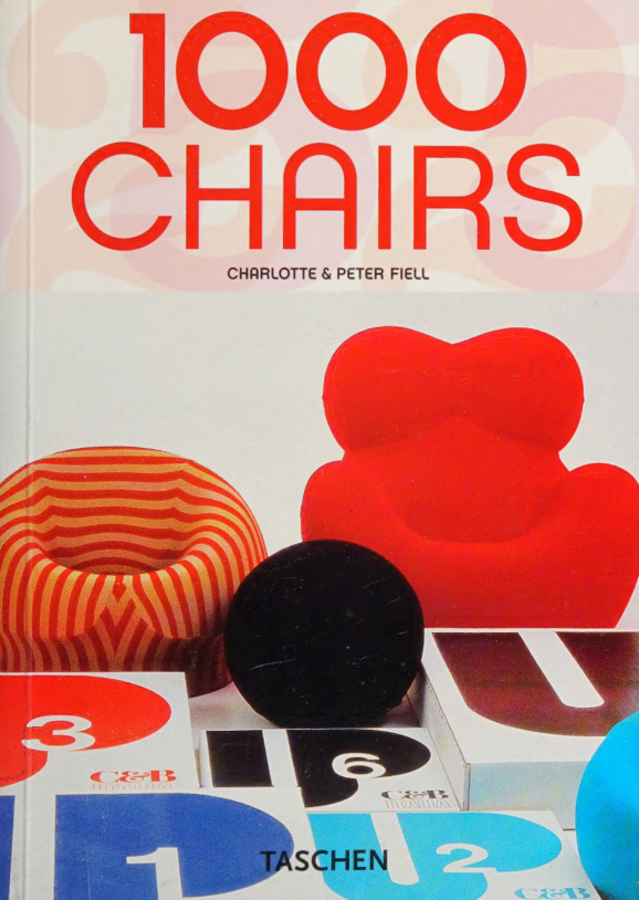 1000 Chairs Charlotte Fiell Kitap Kapağı