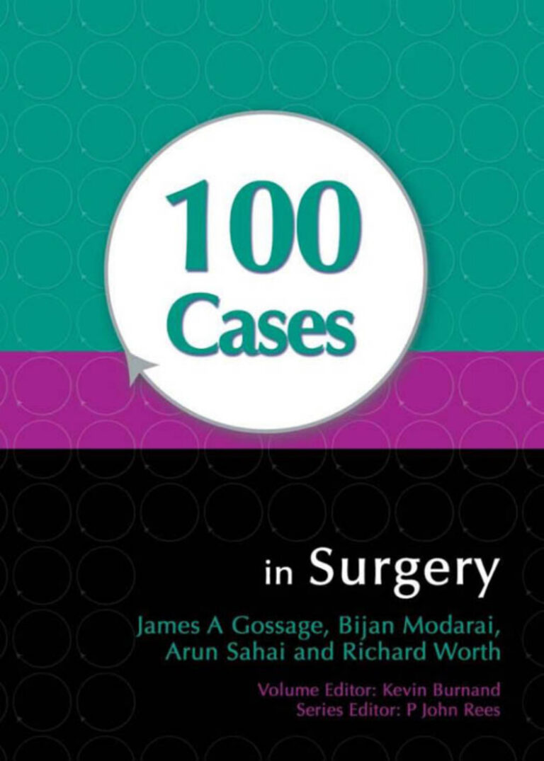 100 Cases in Surgery A Hodder Arnold Publication James Gossage, Kitap Kapağı