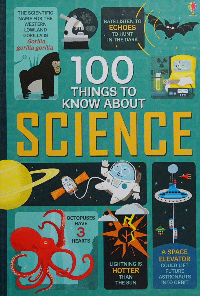 100 Thing to Know about Science Usborne Publishing Kitap Kapağı
