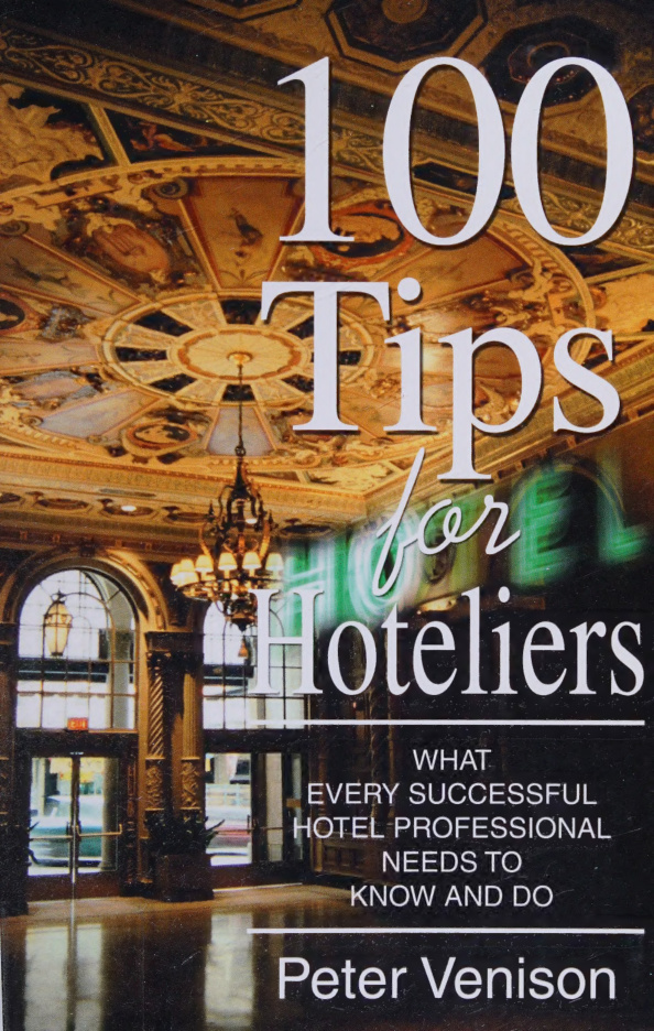 100 Tips for Hoteliers Peter Venison Kitap Kapağı