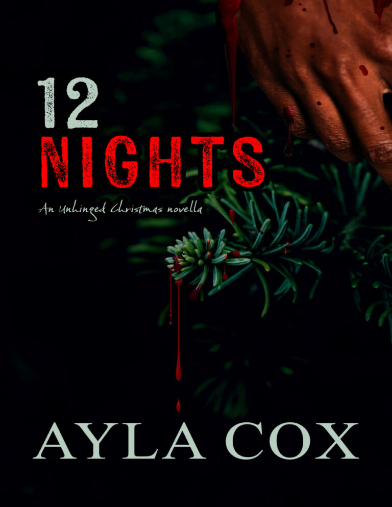 12 Nights An Unhinged Novella Ayla Cox Kitap Kapağı