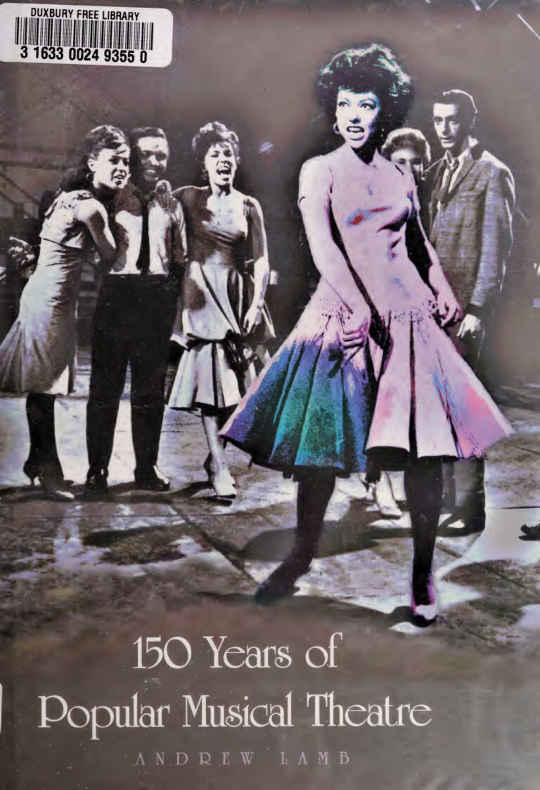150 Years of Popular Musical Theatre Andrew Lamb Kitap Kapağı