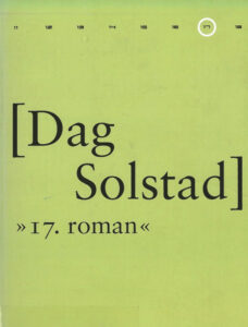 17 Roman Danish Edition Dag Solstad Kitap Kapağı