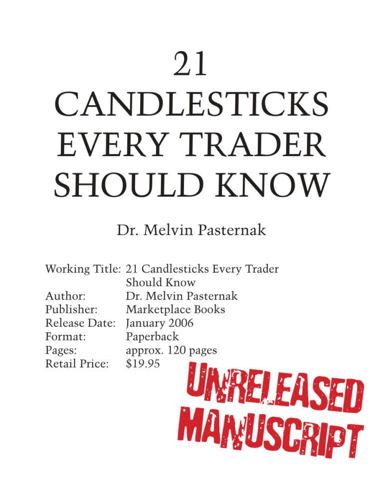 21 Candlesticks Every Trader Should Kitap Kapağı