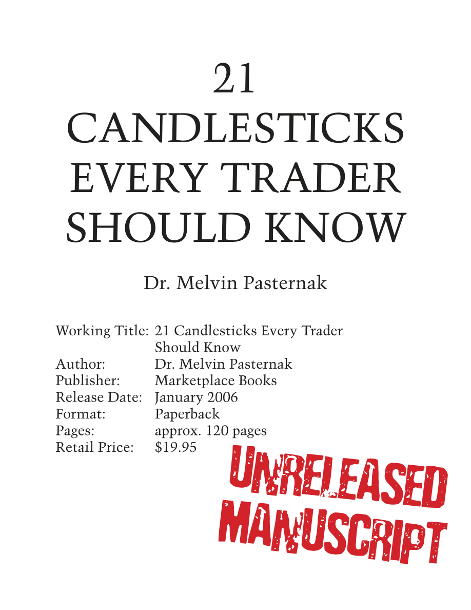 21 Candlesticks Every Trader Should Know PDF Download