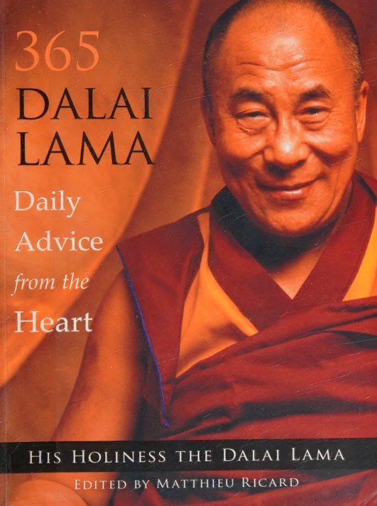 365 DALAI LAMA Daily Advice from the Heart Dalai Lama Kitap Kapağı