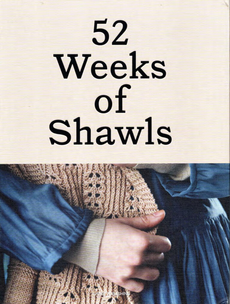 52 Weeks of Shawls Laine Kitap Kapağı