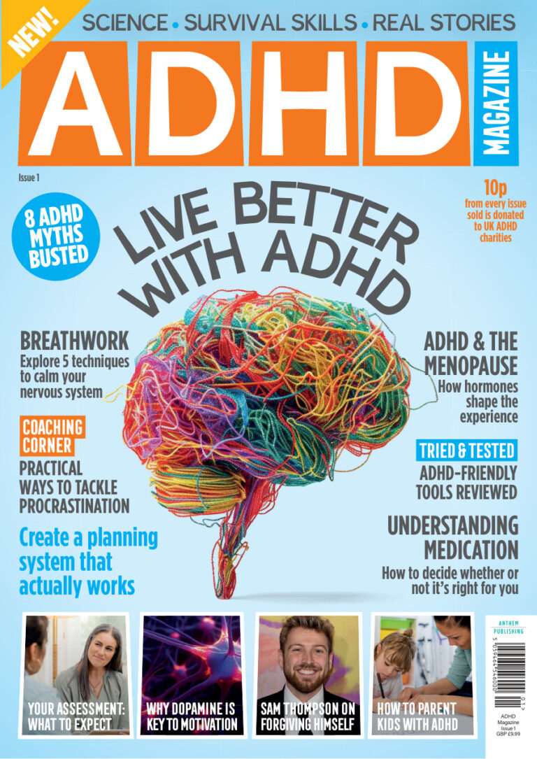 ADHD Magazine Issue 01 2026 ADHD Magazine Kitap Kapağı