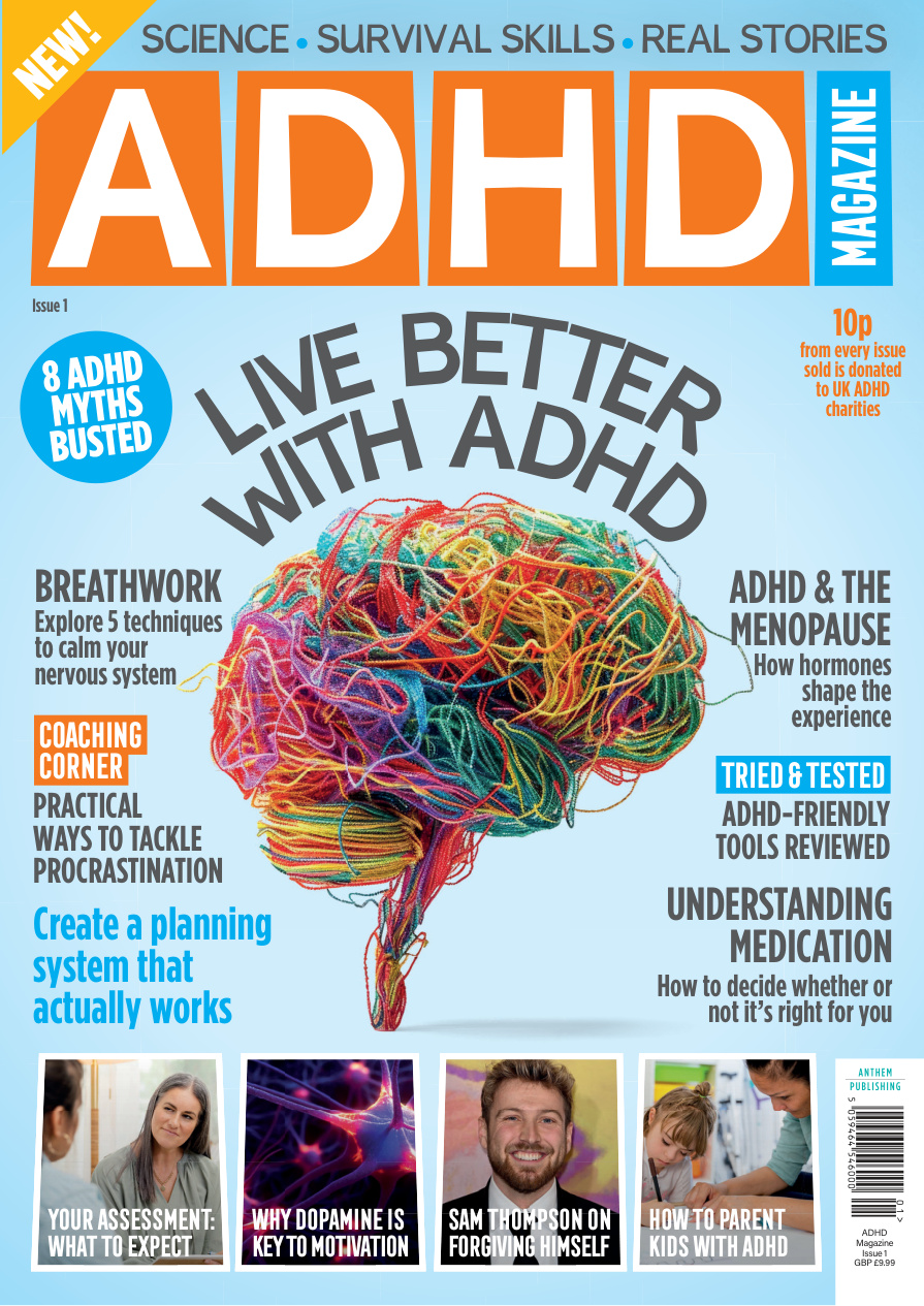 ADHD Magazine Issue 01 2026 ADHD Magazine Kitap Kapağı