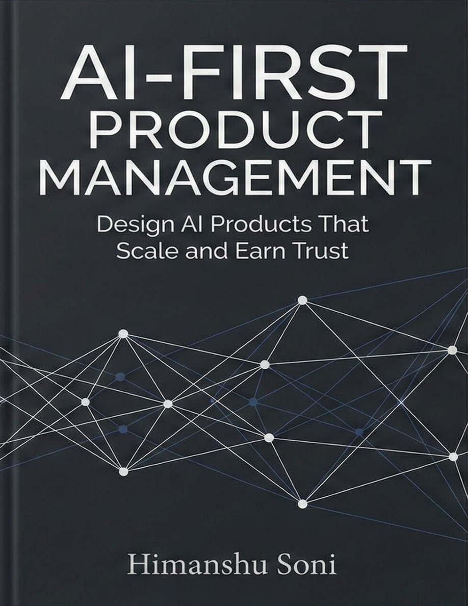 AI First Product Management Design AI Products That Scale Earn Trust Himanshu Soni Kitap Kapağı