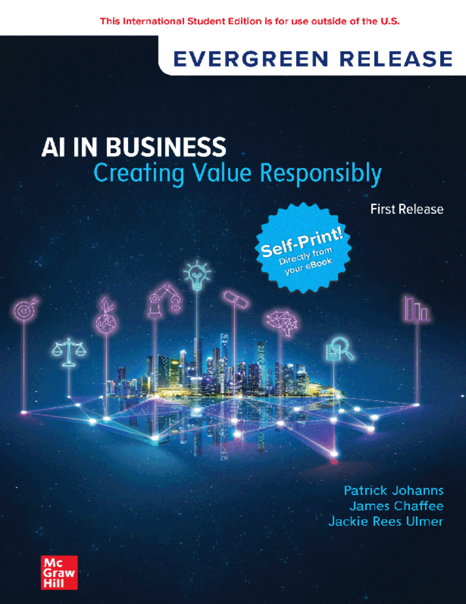 AI in Business: Creating Value PDF Download – Patrick J. Johanns