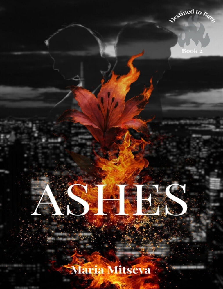 ASHES Maria mitseva Kitap Kapağı