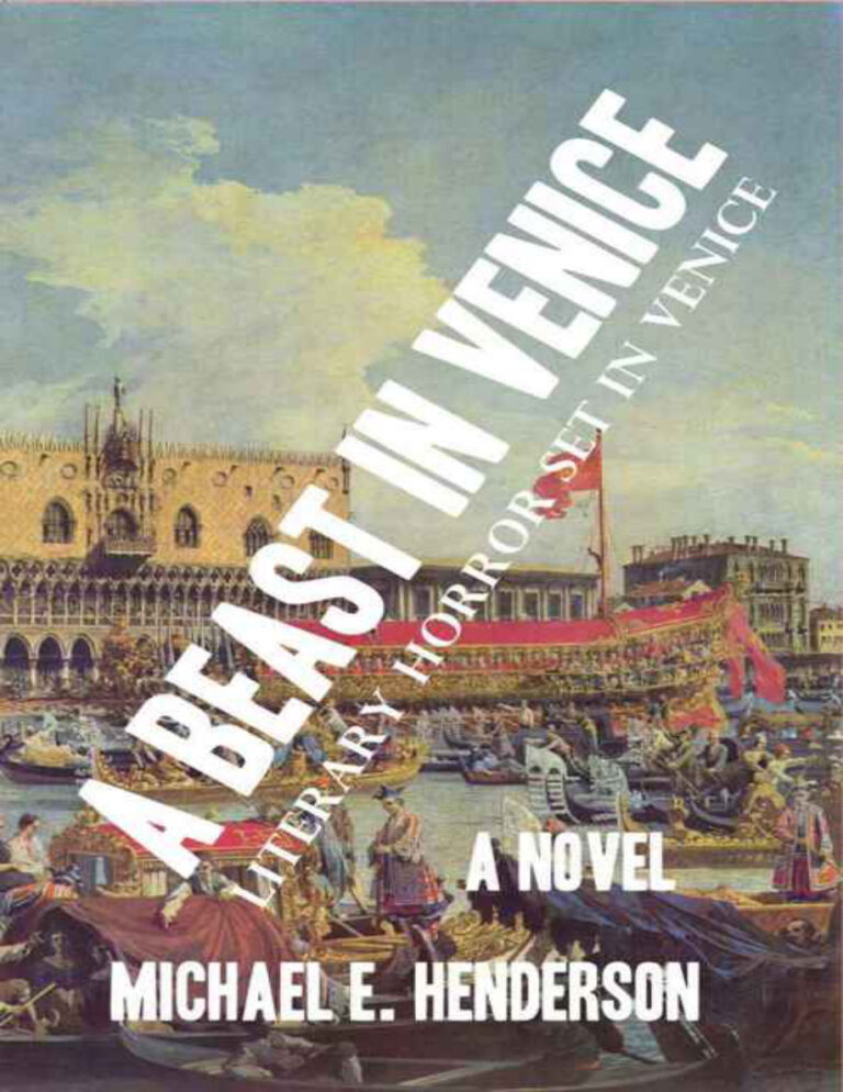 A Beast in Venice Michael E Henderson Kitap Kapağı