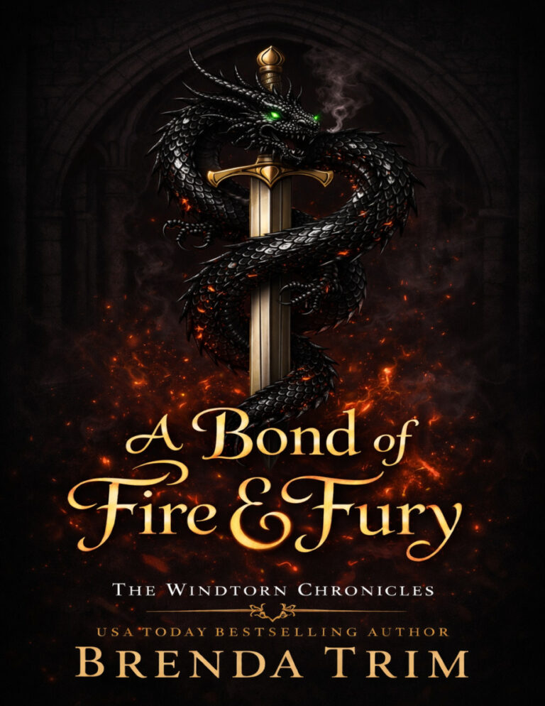 A Bond of Fire n Fury Brenda Trim Kitap Kapağı