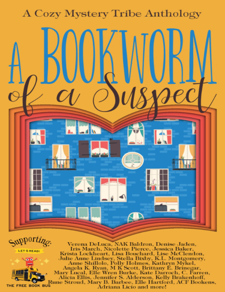 A Bookworm of a Suspect Elle Wren Kitap Kapağı