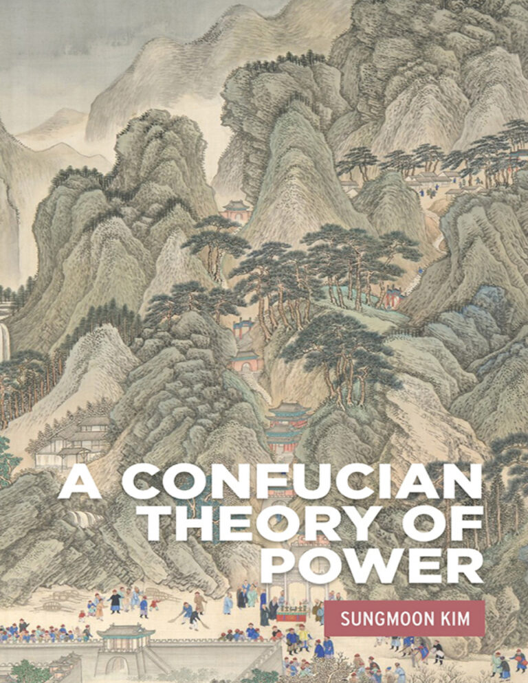 A Confucian Theory of Power Sungmoon Kim Kitap Kapağı