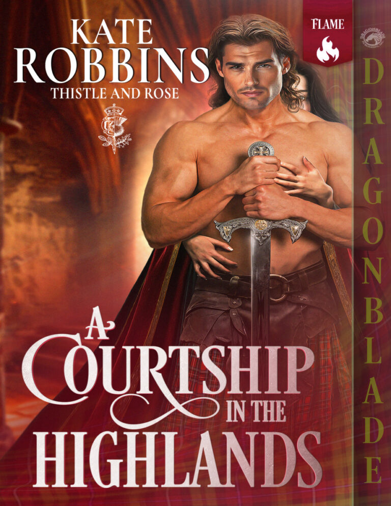 A Courtship in the Highlands Kate Robbins Kitap Kapağı
