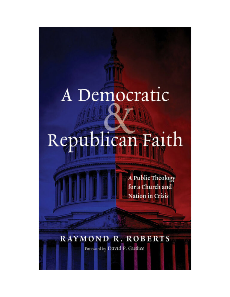 A Democratic and Republican Faith Raymond R Roberts Kitap Kapağı