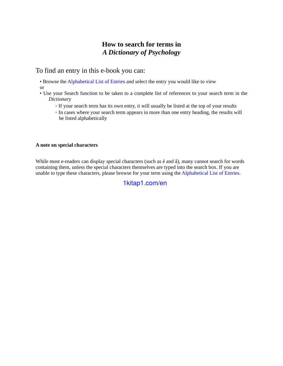 A Dictionary of Psychology PDF Download – Andrew M. Colman