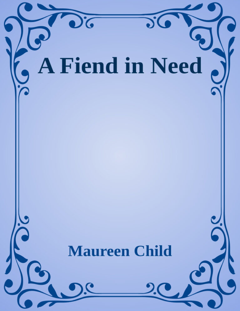 A Fiend In Need Maureen Child Kitap Kapağı