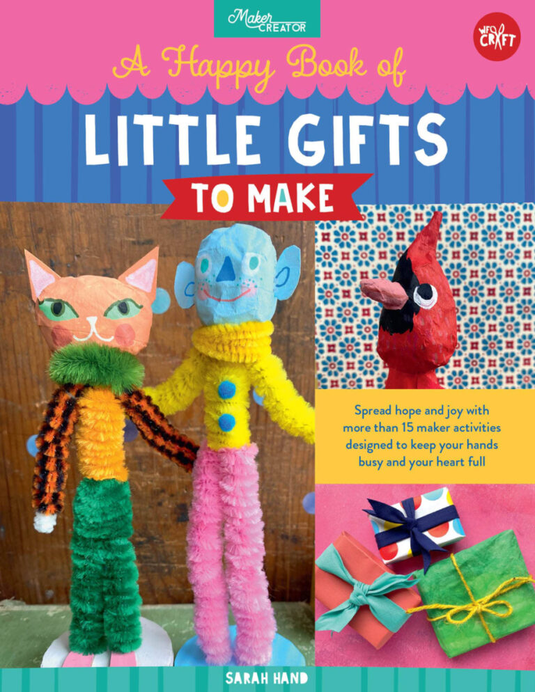 A Happy Book of Little Gifts to Make Sarah Hand Kitap Kapağı