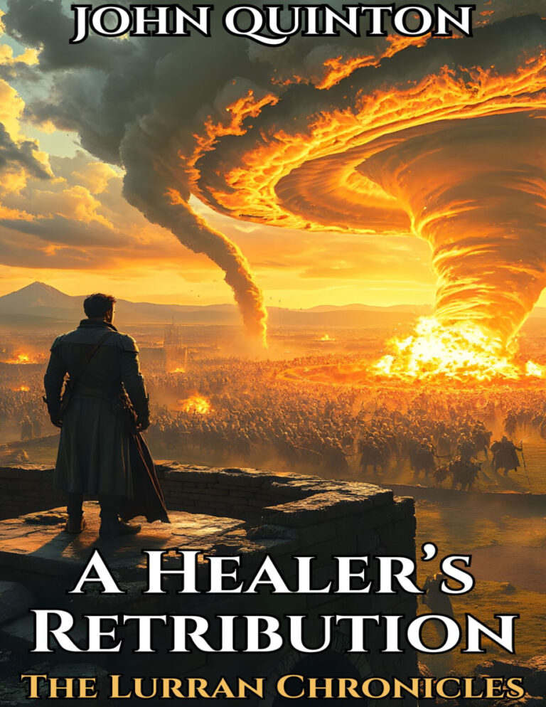 A Healers Retribution John Quinton Kitap Kapağı